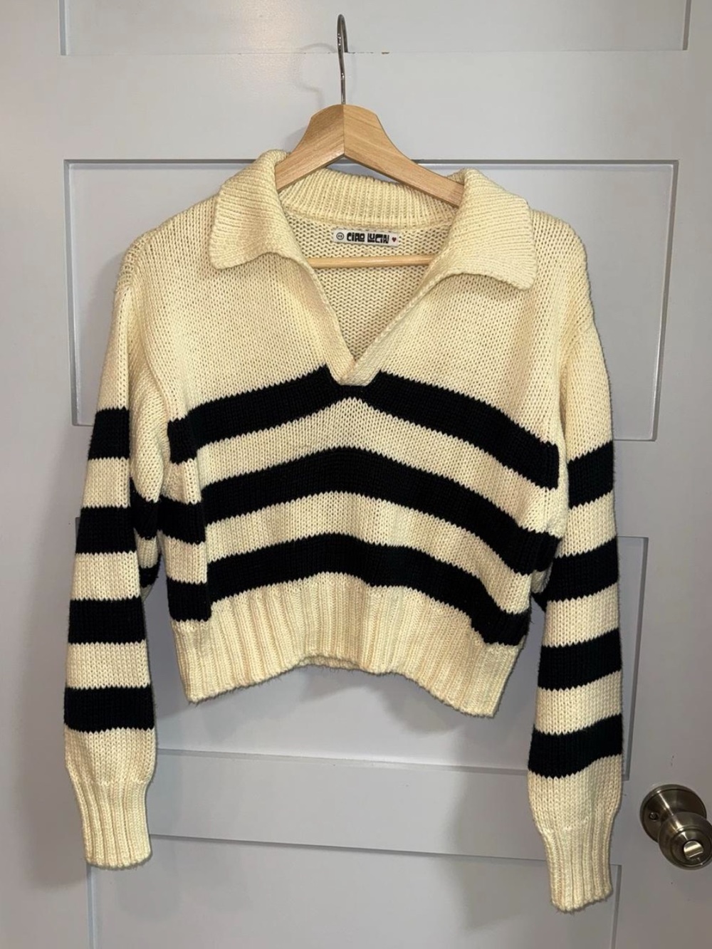 Ciao Lucia Venezia Polo Sweater XS